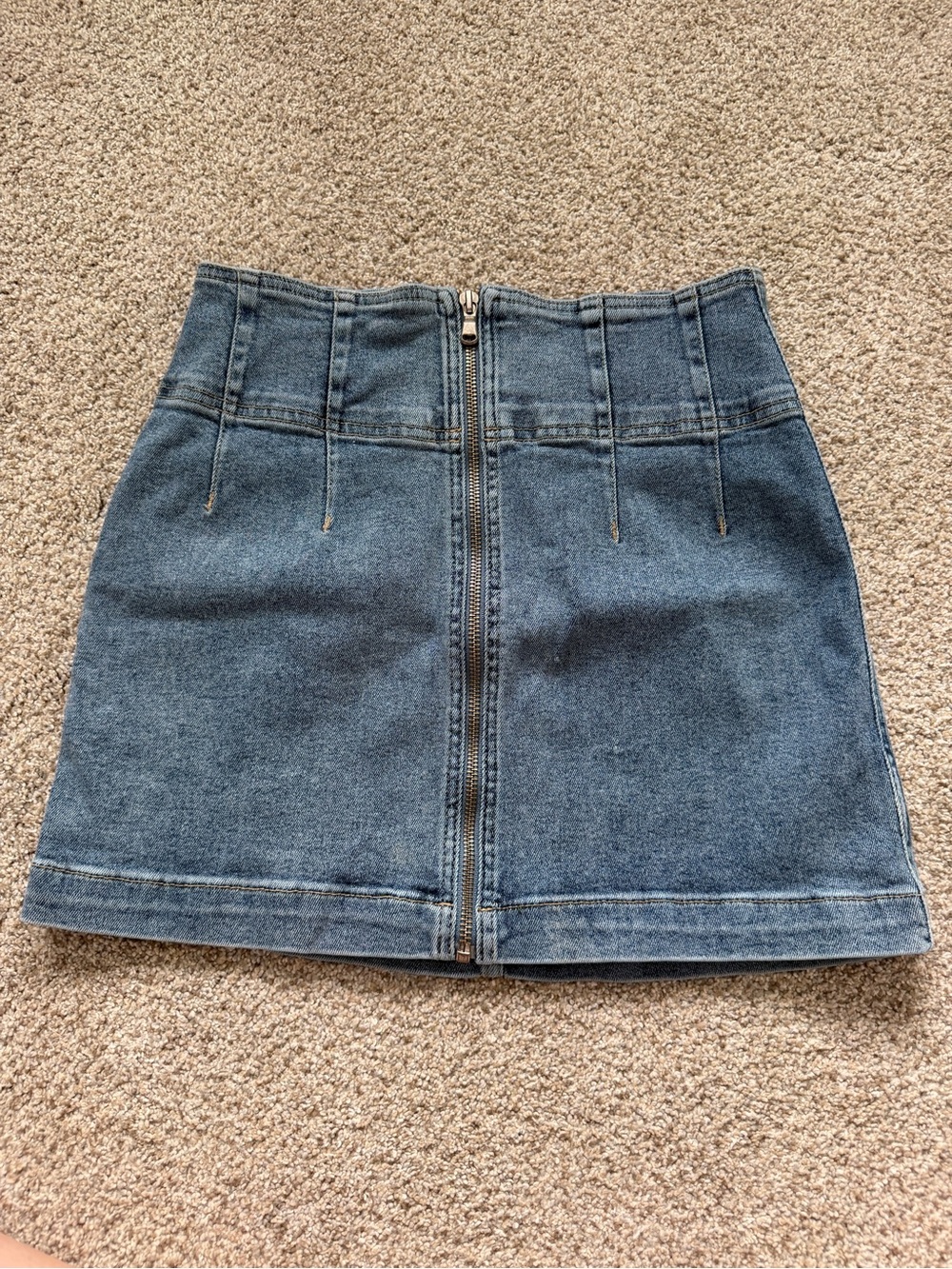 We the Free Virgo Denim Mini Skirt Free People